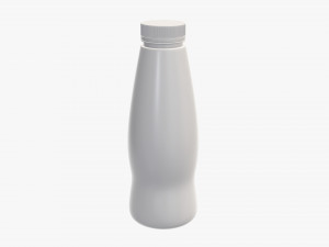 yogurt bottle 3 Modelo 3D