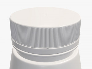 yogurt bottle 3 3D मॉडल
