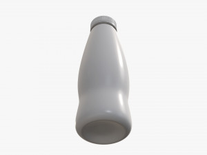 yogurt bottle 3 3D मॉडल