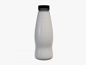 yogurt bottle 3 3D मॉडल