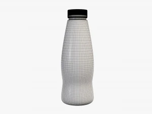 Joghurtflasche 3 3D Modell