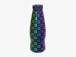 yogurt bottle 3 3D मॉडल