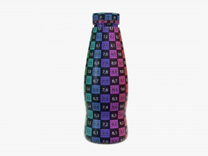 yogurt bottle 3 3D मॉडल