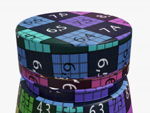 Joghurtflasche 3 3D Modell