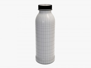 yogurt bottle 4 Model 3D