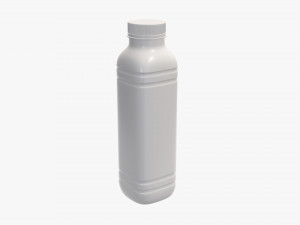 yogurt bottle 5 3D Model