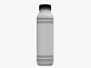yogurt bottle 5 3D Model