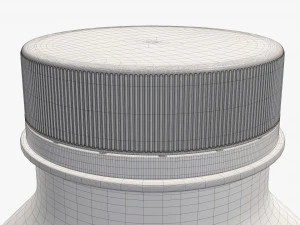 yogurt bottle 5 3D Model