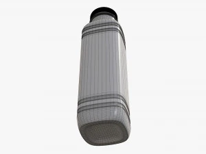 yogurt bottle 5 3D Model