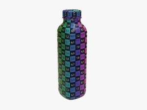 yogurt bottle 5 3D Model