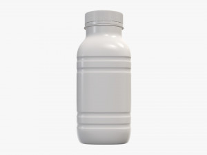 yogurt bottle 6 3D Model