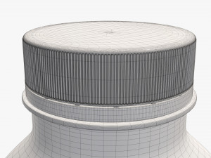 yogurt bottle 6 3D Model