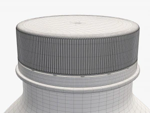 yogurt bottle 6 3D Model