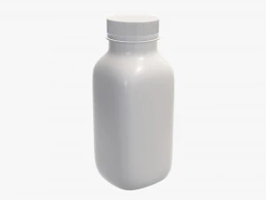 yoghurtfles 7 3D Model