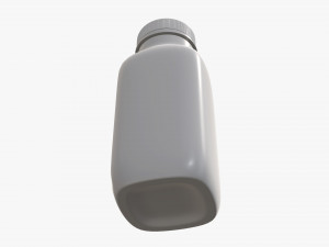 yogurt bottle 7 Model 3D