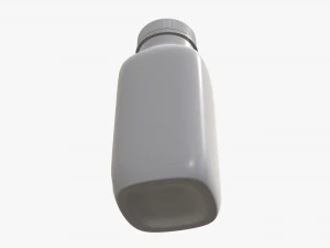 yogurt bottle 7 3D Model