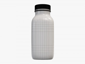 yogurt bottle 7 Model 3D