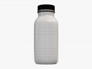yogurt bottle 7 3D Model