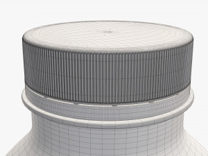 yogurt bottle 7 Model 3D