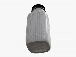 yogurt bottle 7 Model 3D