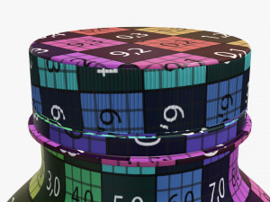 yogurt bottle 7 Model 3D