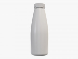 yogurt bottle 8 3D Model