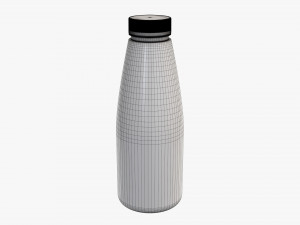 yogurt bottle 8 3D Model