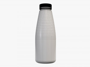 yogurt bottle 8 3D Model
