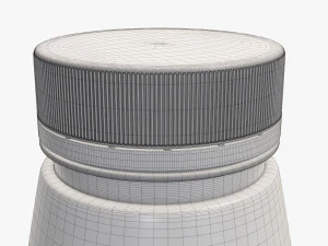 yogurt bottle 8 3D Model