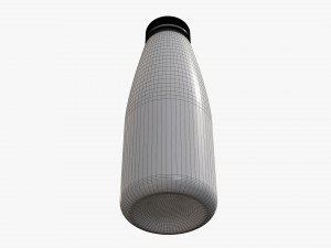 yogurt bottle 8 3D Model
