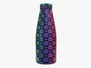 yogurt bottle 8 3D Model