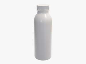 yogurt bottle 9 Modelo 3D