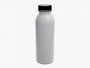 yogurt bottle 9 3D 模型