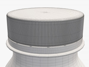 yogurt bottle 9 3D 模型