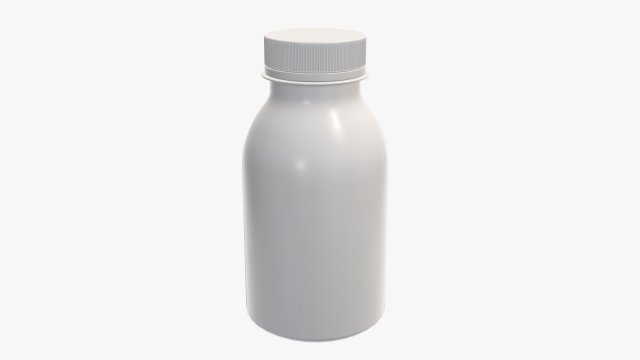 yogurt bottle 10 Modello 3D .c4d .max .obj .3ds .fbx .stl .blend 
