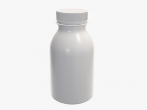yogurt bottle 10 Modelo 3D