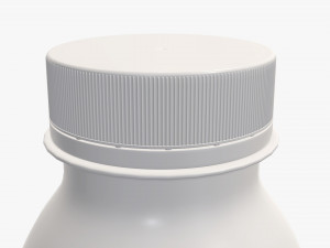 yogurt bottle 10 Modello 3D