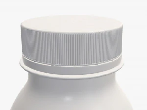 yogurt bottle 10 3D Model