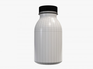 yogurt bottle 10 Modello 3D