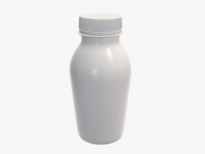 yogurt bottle 11 Modelo 3D