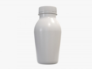 yogurt bottle 11 3D Model