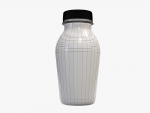 yogurt bottle 11 3D Model