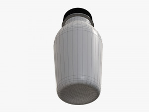 yogurt bottle 11 3D Model