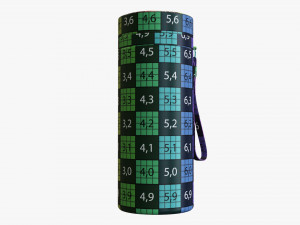 vacuum thermos bottle flask 01 green Modelo 3D