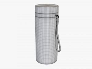 vacuum thermos bottle flask 01 pink Modèle 3D