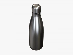 vacuum thermos bottle flask 03 3D Model