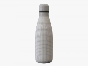 vacuum thermos bottle flask 03 3D Model