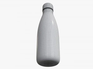 vacuum thermos bottle flask 03 3D Model