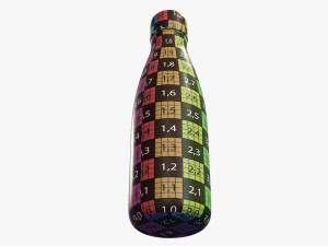 vacuum thermos bottle flask 03 Modèle 3D
