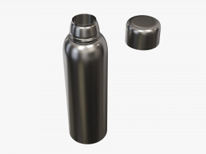 vacuum thermos bottle flask 06 Modèle 3D